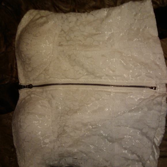 Guess strapless corset lace top - Picture 2 of 4